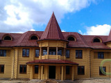 строительство бревенчатой гостиницы