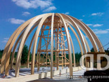 dome house frame