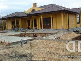 full width wooden cottage