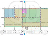 wooden bath plan 54m2