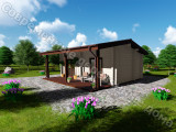 Turkish wooden cabin project