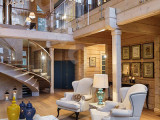 interiere wooden house holl