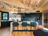 interiere wooden house 2020 object kitchen