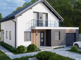 classic two storey house 156