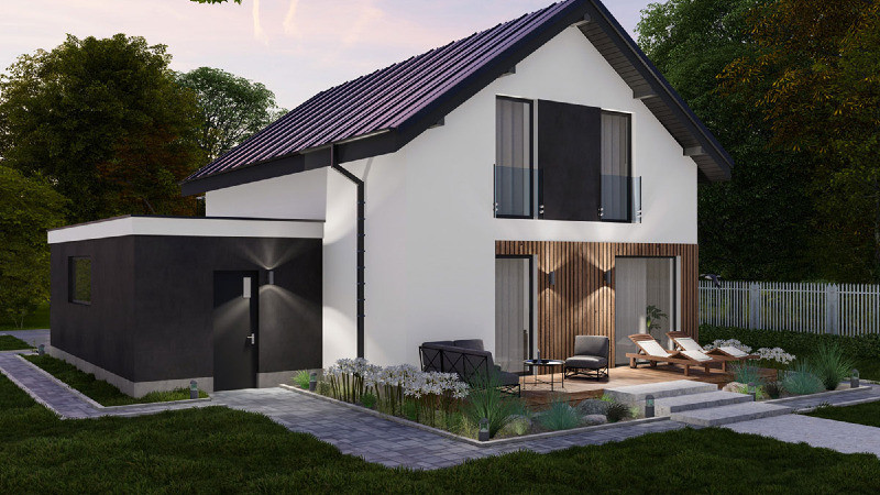 classic two storey house56