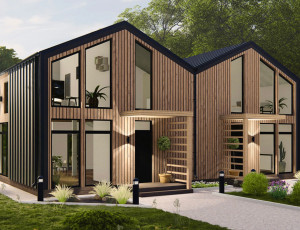 Prefabricated Townhouse Project 322
