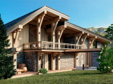 chalet bukovel rear