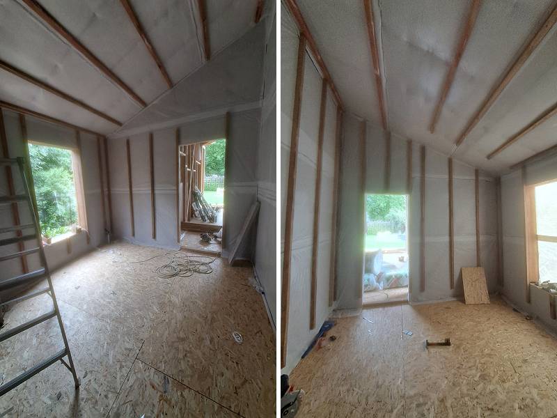 view of both bedrooms