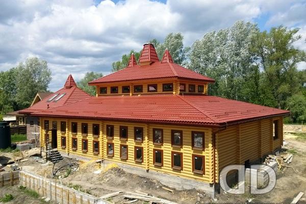 Ресторан з оциліндрованої колоди об'єкт 41